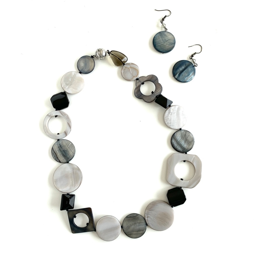 Park Lane Dimension necklace and earrings